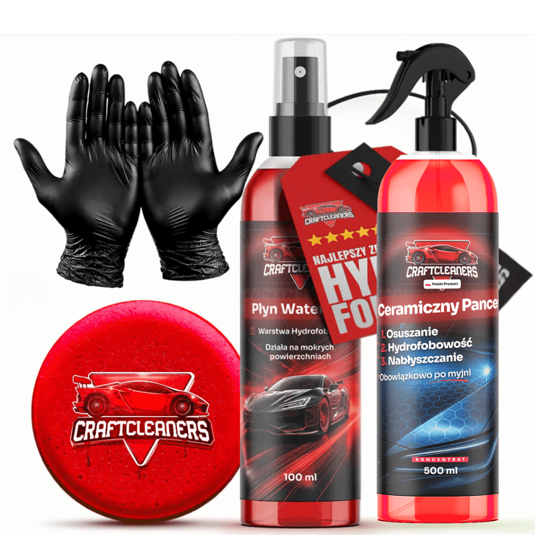 HYDRO ZESTAW JESIENNY - Ceramiczny Pancerz Na Lakier i WaterOFF Na Szyby